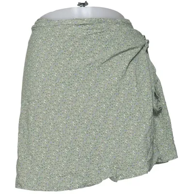 Wikkelrok (Groen, Blauw, Wit) van Brandy Melville Viscose