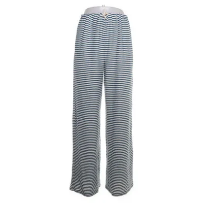 Palazzo broek (Wit, Blauw) van Zara Katoen, Polyester