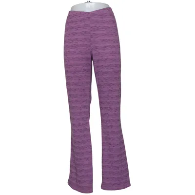 Byxor (Lila, Svart) från Divided by H&M Elastan, Polyester, Viskos