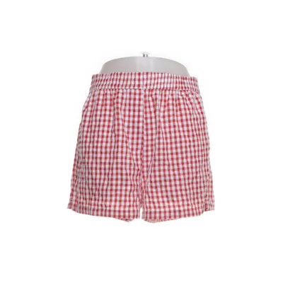 Pyjamashorts (Rood, Wit) van Stradivarius Katoen, Polyester