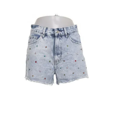 Denim shorts (Blue) from Queen Cotton, Elastane, Polyester