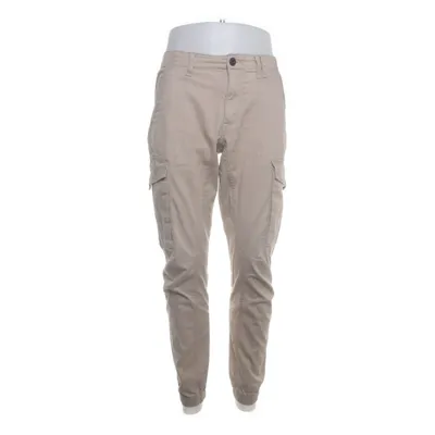 Cargo broek (Beige) van Jack & Jones Katoen, Elastaan