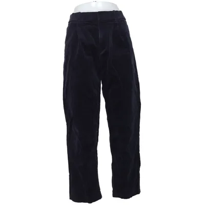 Pantalon en velours (Bleu) de Uniqlo Coton, Polyester
