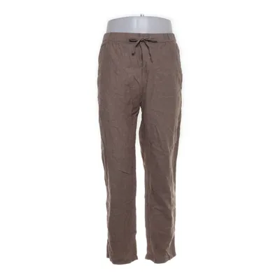 Byxor (Brun) från H&M Bomull, Linne, Polyester