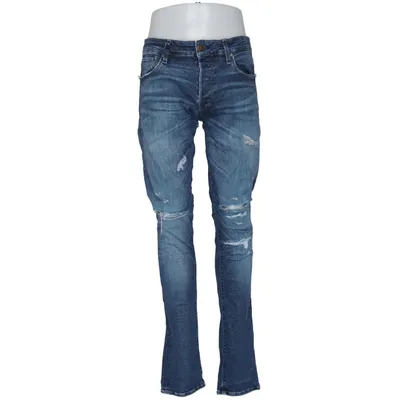Jeans (Blue) from Jack & Jones Jeans Intelligence Cotton, Elastane, Leather, Polyester