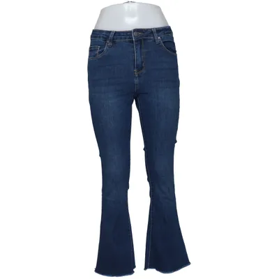 Jean (Bleu) de Nina Carter Coton, Élasthane, Polyester, Viscose