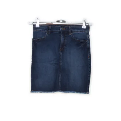 Denim skirt (Blue) from Pieces Cotton, Elastane