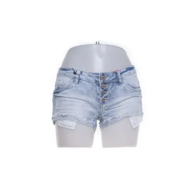 Denim shorts (Blauw) van Tally Weijl Katoen, Elastaan