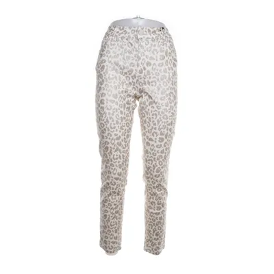Jeans (White, Beige, Multicolored) from Zac & Zoe Elastane, Nylon, Viscose