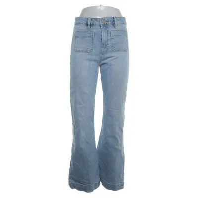 Jeans (Hippie, 70s, vintage) från Never Denim by Bik Bok Elastan, Återvunnen bomull