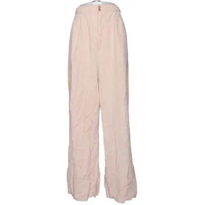 Palazzo broek (Beige) van Madewell Katoen, Linnen, Lyocell
