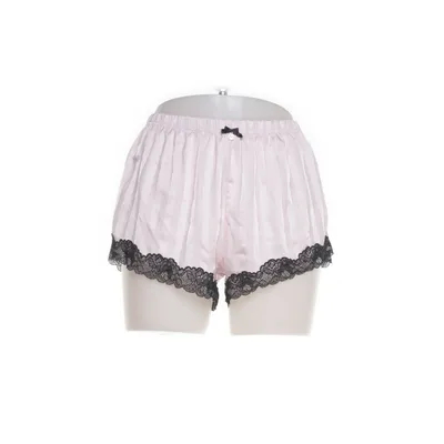 Pyjamashorts (Roze, Zwart) van Censored Elastaan, Polyamide