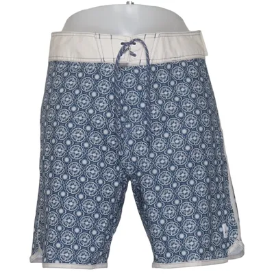 Zwemshort (Blauw, Wit) van Decathlon Elastaan, Polyester