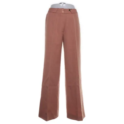 Pantalon patte d'éléphant (Marron) de La Barca Polyester, Laine