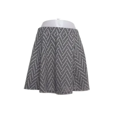 Kjol (Svart, Vit) från Large Polyester, Bomull, Viskos, Elastan