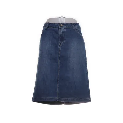 Jeanskjol (Blå) från Stanley Bomull, Elastan