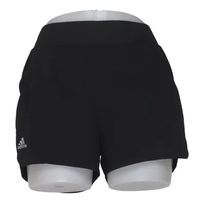Trainingsshorts (Zwart) van Adidas Elastaan, Gerecycled polyester