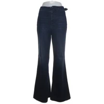 Jeans (Blå) fra Mother Bomuld, Elastan, Lyocell, Polyester, Viscose