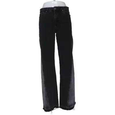 Jeans (Grå) från Bershka Bomull, Elastan, Polyester