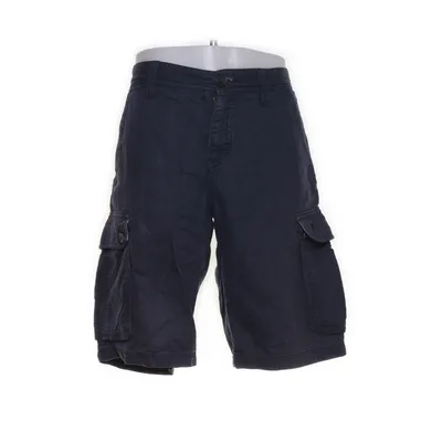 Cargo shorts (Blue) from ESPRIT Cotton, Linen