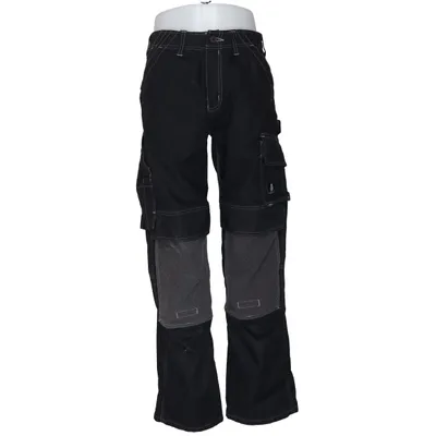 Pantalon de travail (Noir) de Mascot Coton, Élasthane, Polyamide, Polyester