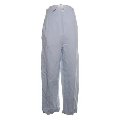 Pants (Blue) from H&M Linen, Silk, Cotton