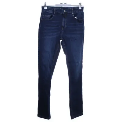 Spijkerbroek (Blauw) van Boden Katoen, Elastaan