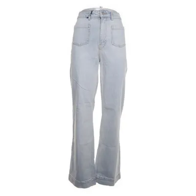 Jeans (Blå) från Mango Bomull, Elastan