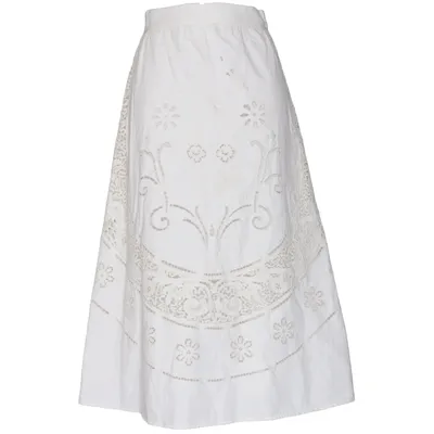Rok (Wit) van Sézane x Sea New York Katoen, Polyester