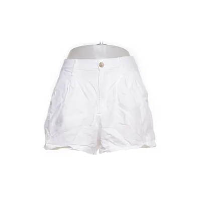 Shorts (White) from Hollister Linen, Polyester, Viscose
