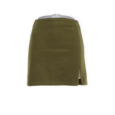 Kjol (Mini Skirt Side Slit Made in Italy) från Vintage Ull, Silke