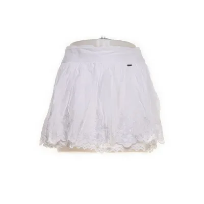 Kjol (Vit) från Hollister Bomull