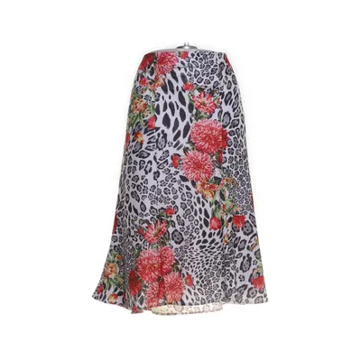 Skirt (White, Multicolored) from Pompöös Elastane, Polyester