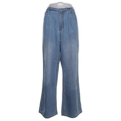 Jeans (Blå) från Flamingo Bomull, Lyocell, Polyester