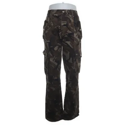 Cargo broek (Groen, Beige, Meerkleurig) van Emilio Katoen