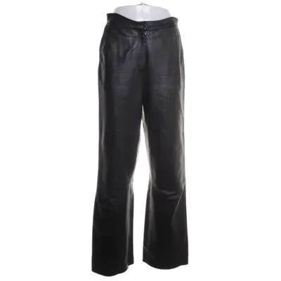 Läderbyxor (Svart) från Nyden Polyester, Skinn