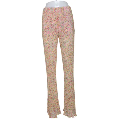 Byxor (Rosa, Gul, Grön) från Bershka Polyester