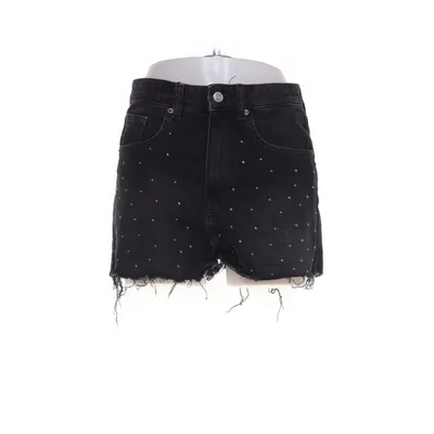 Denim shorts (HIGH WAIST MOM) van Clockhouse by C&A Katoen, Elastaan