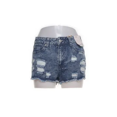 Denim shorts (Blue) from Denim Co Cotton