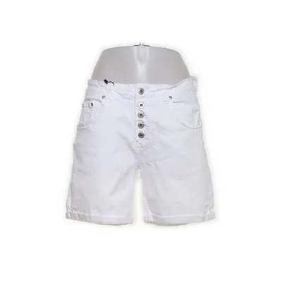 Jeansshorts (Vit) från SALT Bomull, Elastan