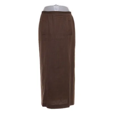 Maxi skirt (Brown) from Prêt à Porter Acetate, Polyamide