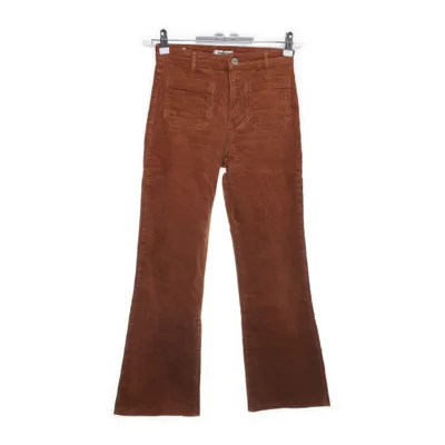 Corduroy broek (Bruin) van Wrangler Katoen, Elastaan