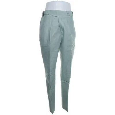 Kostuumbroek (Groen) van Octobre Éditions Katoen, Linnen, Polyester