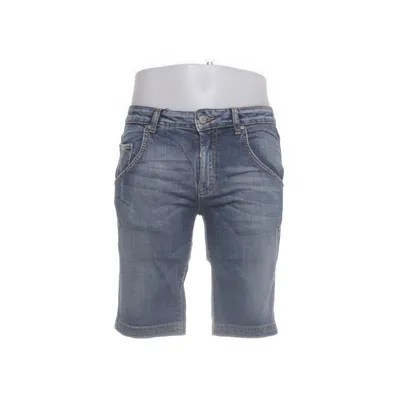 Denim shorts (Blauw) van Frankie Morello Katoen, Elastaan
