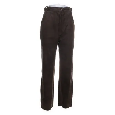 Läderbyxor (Brun) Skinn, Polyester