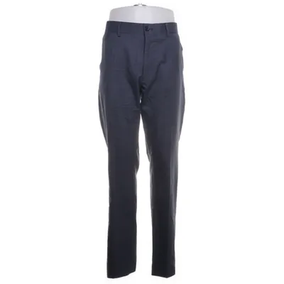 Kostuumbroek (Blauw) van Riley Elastaan, Polyester, Wol