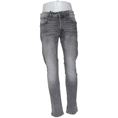 Jeans (Grå) från Jack & Jones Jeans Intelligence Bomull, Elastan