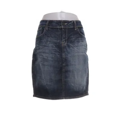 Jeanskjol (Blå) från Denim by Lindex Bomull, Elastan