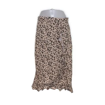 Långkjol (Beige, Svart, Flerfärgad) från Miss Selfridge Viskos