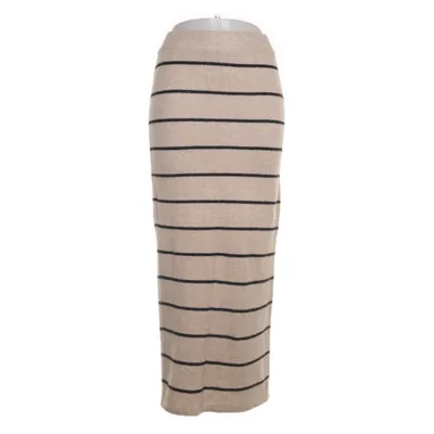 Maxi rok (Beige, Zwart) van Edited Acryl, Elastaan, Polyester, Wol